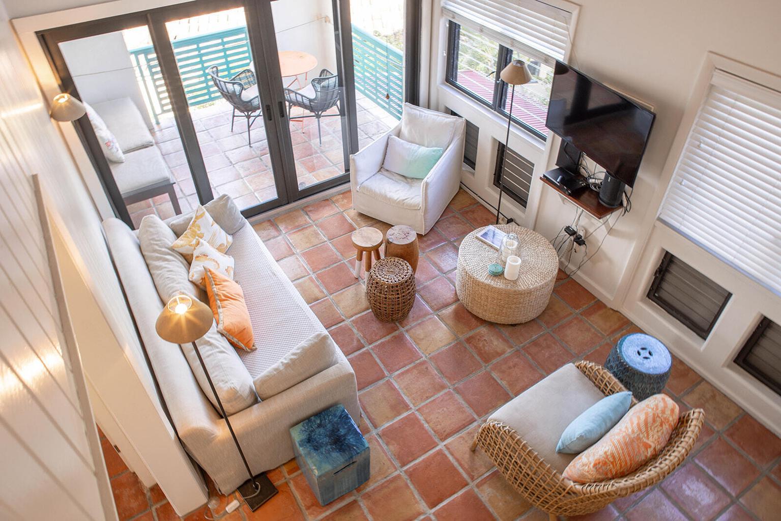 Living room from loft