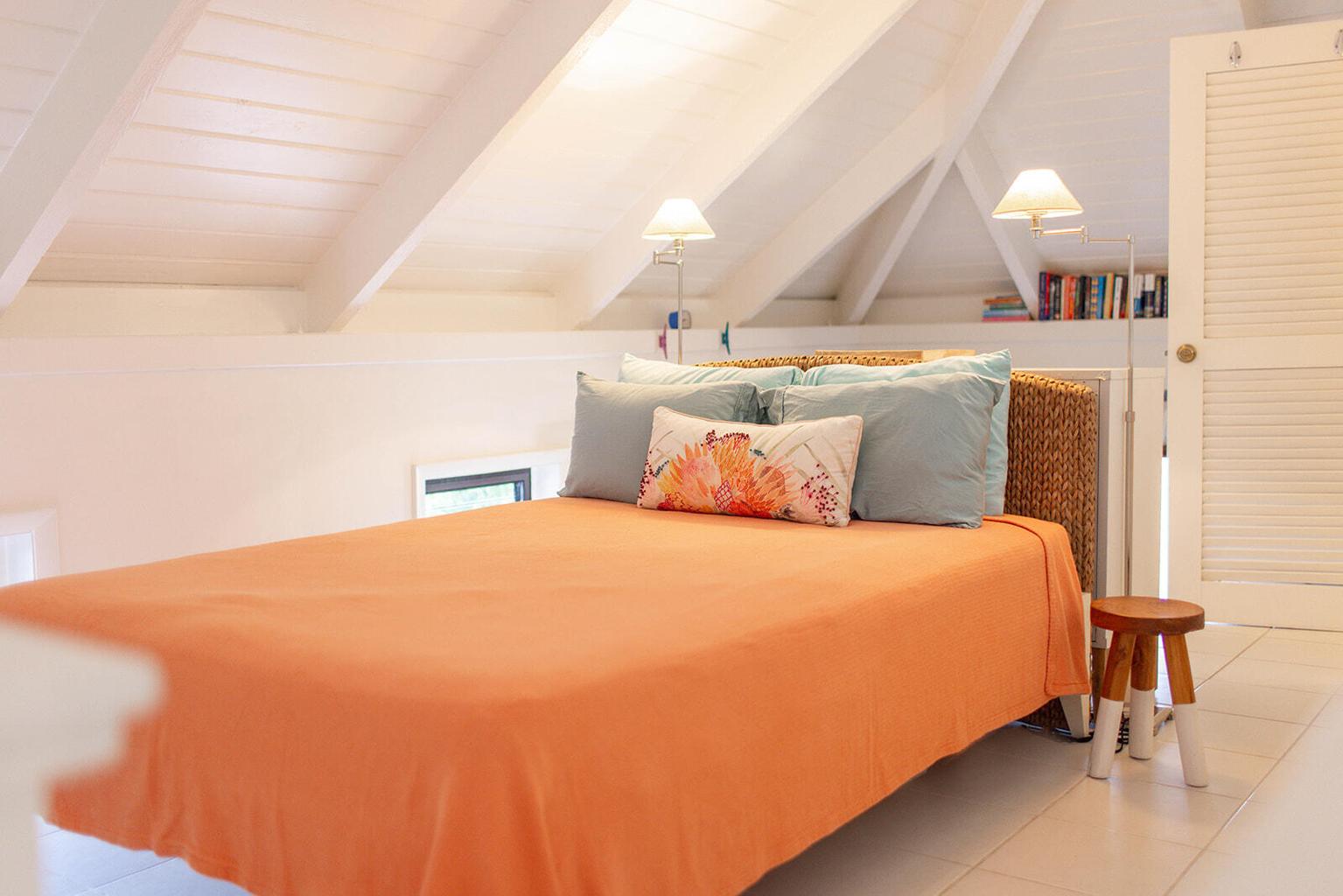Loft queen sleeping area